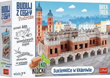 Trefl Brick Trick Travels gradbeni bloki za platneno dvorano 450 kosov (5900511615494)