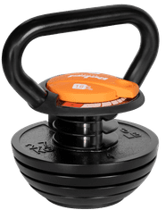 BE Kettlebell Rebel Active RBA-2324-18 litoželezna nastavljiva 18 kg (5901890111577)