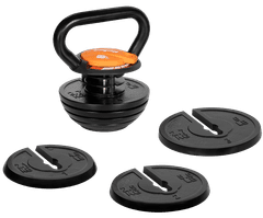 BE Kettlebell Rebel Active RBA-2324-18 litoželezna nastavljiva 18 kg (5901890111577)