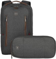 Wenger City Upgrade nahrbtnik za prenosnik 16" siv (606489)