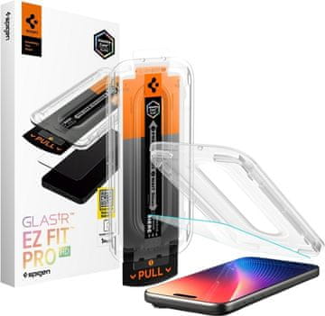 Spigen Kaljeno steklo Glas.tR EZ Fit Pro HD za Apple iPhone 17 Pro Max/16 Pro Max (AGL10095)