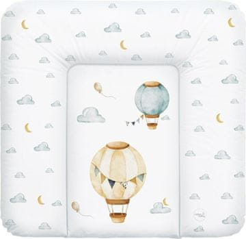 Ceba Baby Basic mehka previjalna podloga Baloni 75 x 72 cm (5907672342627)