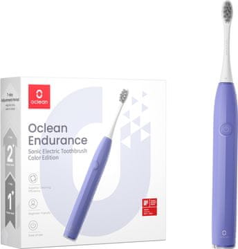 Oclean Električna zobna ščetka Endurance Colour Edition vijolična