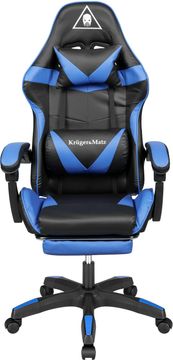 Igralni stol Kruger & Matz GX-150 črno/modro (5901890068604)