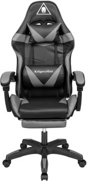 Igralni stol Kruger & Matz GX-150 črn/siv (5901890068611)