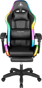 Igralni stol Kruger & Matz GX-150 LED črne barve (5901890078825)