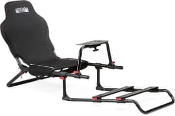 Next Level Racing Igralni stol GTLite Junior črne barve (9359668000657)