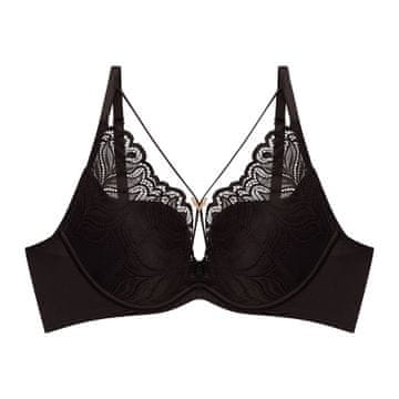 Korin Esotiq push-up modrček | temno rjava 65G