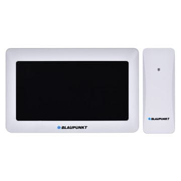 Blaupunkt Blaupunkt WS50WH pametna vremenska postaja z 1 zunanjim senzorjem, bela