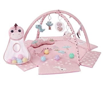 slomart Milly Mally TinyMini Dino Pink - Interaktivna izobraževalna podloga za dojenčke