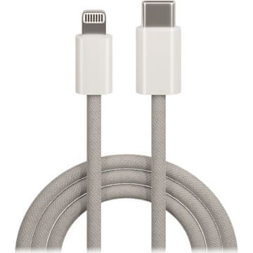 maXlife Maxlife kabel mxuc-06 usb-c – lightning 1,0 m 20w szary nylonowy
