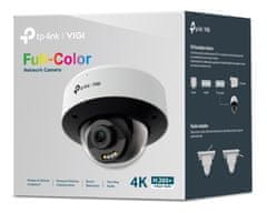 Insight TP-Link InSight S285 VIGI IP nadzorna kamera, Dome, 8MP, Full-Color