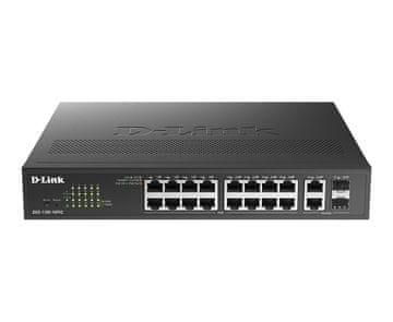 slomart D-Link DGS-1100-18PV2 Gigabitni pametni preklopnik (PoE)
