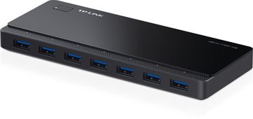 HUB TP-Link UH700 USB Hub 7x USB 3.0, črn