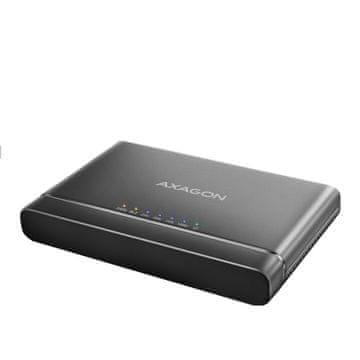 slomart Axagon ADSA-CC klonirni master za SSD/HDD, USB-C 10Gbps, črn