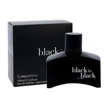 nuparfums Black is Black toaletna voda za moške