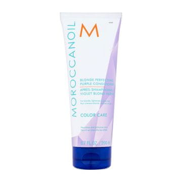 Moroccanoil Color Care Blonde Perfecting Purple Conditioner balzam za nevtralizacijo rumenih tonov svetlih las