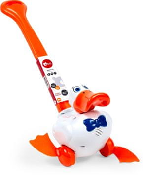 Northix Igrača Waddle Duck, 45 cm plišasta plišasta žival