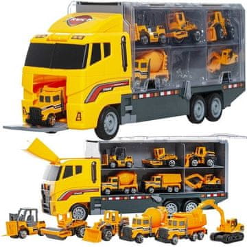Northix Komplet tovornjaka TIR s 6 avtomobili 22481