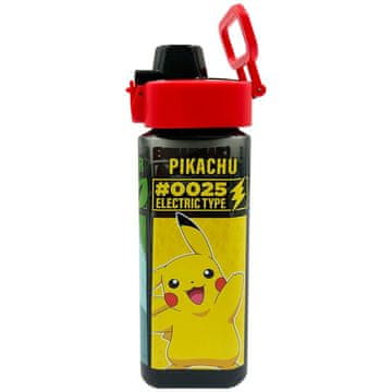 Northix Pokemon Square Steklenica za vodo 500 ml, brez BPA, vzdržljiv dizajn