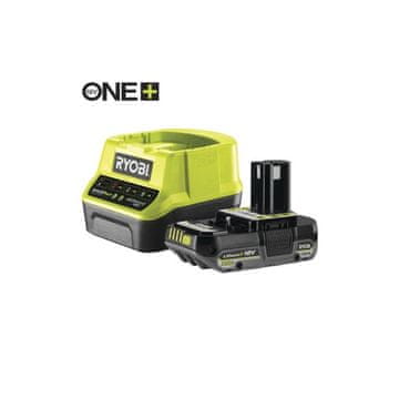 RYOBI RC18120A-120C 18V ONE+ komplet baterije 2,0Ah + polnilec