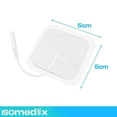 Northix TENS EMS gel elektrode, 50 x 50 mm, 20 kosov