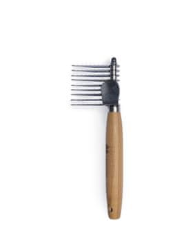 Bamboo Groom Mali glavnik z rezili iz nerjavečega jekla