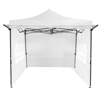 Northix 10 x 10 FT Pop Up Canopy šotor s stranskimi stenami in tendo
