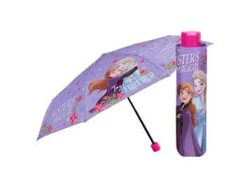 Perletti Dekliški zložljivi dežnik Perletti Kids »Disney Frozen«, 50262
