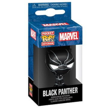 Northix Obesek za ključe Black Panther, žepna velikost, zbirateljski predmet Marvel