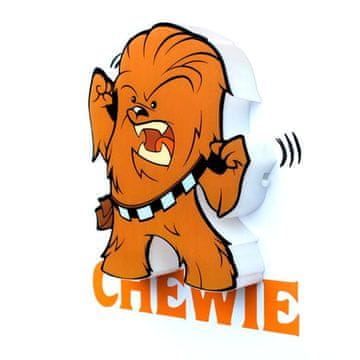 Northix Mini svetilka Star Wars Chewbacca 3D, LED lučka za otroke