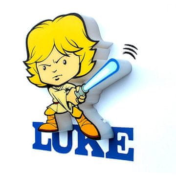 Northix Star Wars 3D Light FX Mini svetilka - Luke Skywalker Design