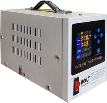 Volt Polska UPS sinusPRO 1100 E Plus 12/230V 700W/1100VA (3SPM11012M)