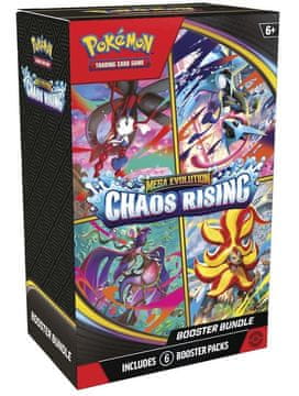Pokémon TCG: Mega Evolution 04 - komplet kart Chaos Rising - paket booster (196214140349)