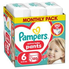 Pampers Pants MTH ExLarge velikost 6 120 kosov (8006530305617)