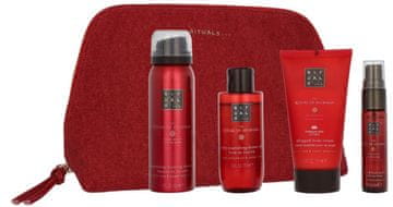 Rituals The Ritual Of Ayurveda Potovalne ekskluzivne ponudbe Gel za prhanje in pena 50 ml + Olje za prhanje 75 ml + Krema za telo 70 ml + Meglica za telo 20 ml (8719134210859)