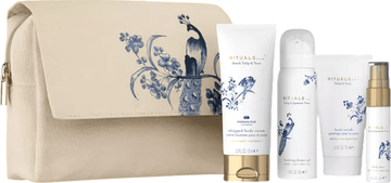 Rituals Amsterdam Collection krema za telo srednje velikosti 70 ml + gel za prhanje in pena 50 ml + piling za telo 70 ml + meglica za telo 20 ml + kozmetična torbica (8719134198201)