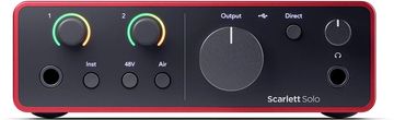 Focusrite SCARLETT SOLO USB-C avdio vmesnik 4. generacije