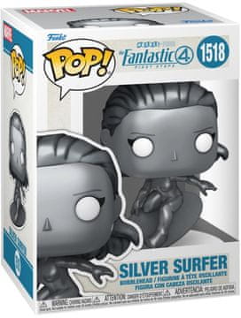 Funko Pop Marvel Fantastični štirje Prvi koraki Srebrni surfer Figura 9,5 cm 1518 83587 (889698835879)