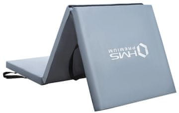 shumee Gimnastična vzmetnica HMS Premium MGS02 180 x 60 x 5 cm siva (5907695592498)