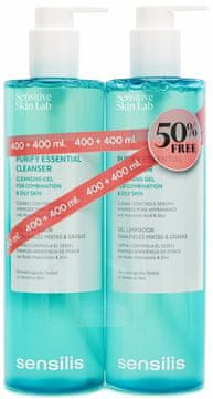Sens Purify Essential gel za umivanje obraza 2 x 400 ml (8428749942900)