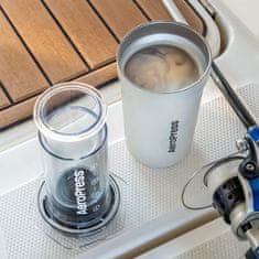 Aeropress Go Plus komplet kavni aparat + termo vrček + papirnati filtri 45 kosov + zložljivo mešalo + merilna skodelica za smetano 300 ml (85276082523)