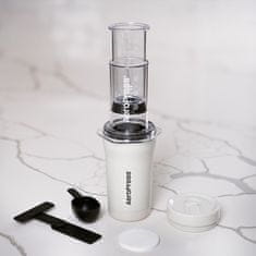 Aeropress Go Plus komplet kavni aparat + termo vrček + papirnati filtri 45 kosov + zložljivo mešalo + merilna skodelica za smetano 300 ml (85276082523)