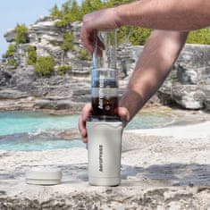 Aeropress Go Plus komplet kavni aparat + termo vrček + papirnati filtri 45 kosov + zložljivo mešalo + merilna skodelica za smetano 300 ml (85276082523)