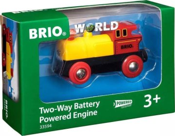 Brio rumena lokomotiva na baterije (7312350335941)