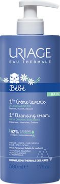Uriage Baby penasta in čistilna krema za otroke 500 ml (3661434008672)