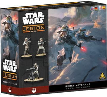 Razširitev za namizno igro Star Wars Legion 2.0: Rebel Veterans (angleška različica) (841333134617)