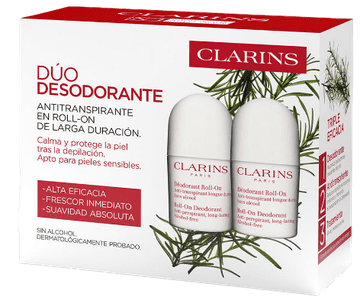 Clarins komplet dezodorantov v roll-on rolki 50 ml x 2 kosa (3666057465840)