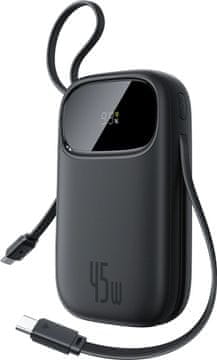 BASEUS Prenosna baterija EnerFill FC31 Qpow 3 20000 mAh 45W črna (P10082105123-00)
