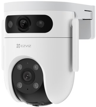 EZVIZ H9C 3K IP kamera (5MP+5MP) zunanja panoramska 360-stopinjska kamera, bela (6941545632421)